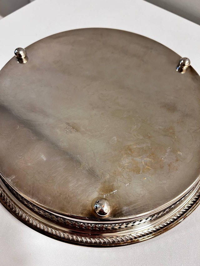 Vintage Marlboro Plate EP Copper 12" Tray #2040 - photo 4
