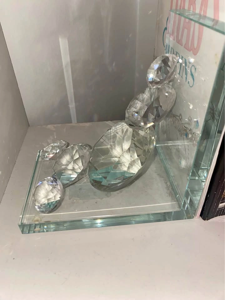 Glass Diamond Decor