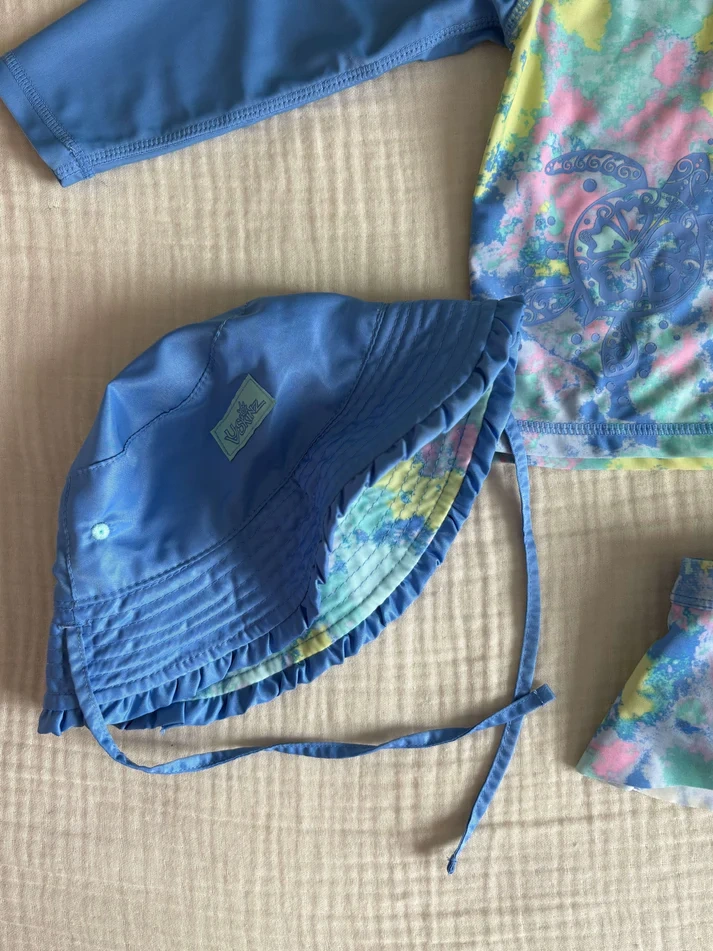 UV Skinz UPF50+ 2T Toddler Girls Swimsuit Set - photo 2