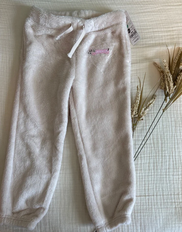 Carters 4T Toddler Girls Faux Fleece Pants (BNWT) - photo 3