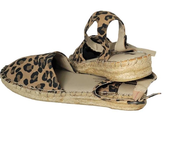 Women's Animal Print Memory Foam Sandals