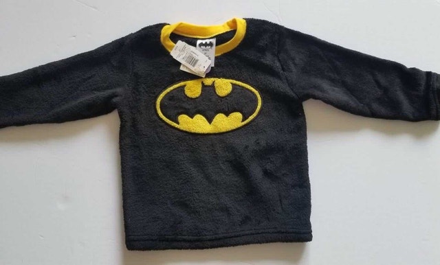 Batman hoodie for newborn baby boy