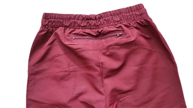 Women's burgundy tracksuit bottoms, size XS - photo 5