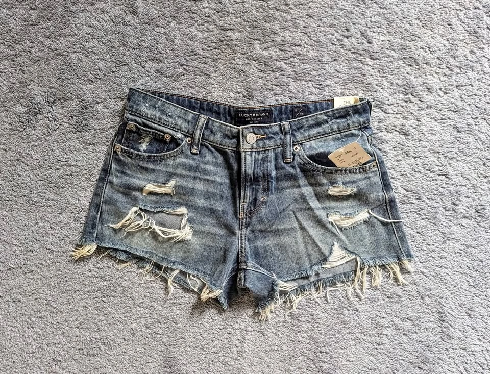 Lucky Brand Denim Shorts, Size 25, New w/ Tags