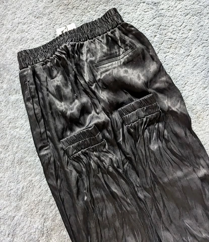 Zara Shiny Drape Pants, S, New w/ Tags - photo 3
