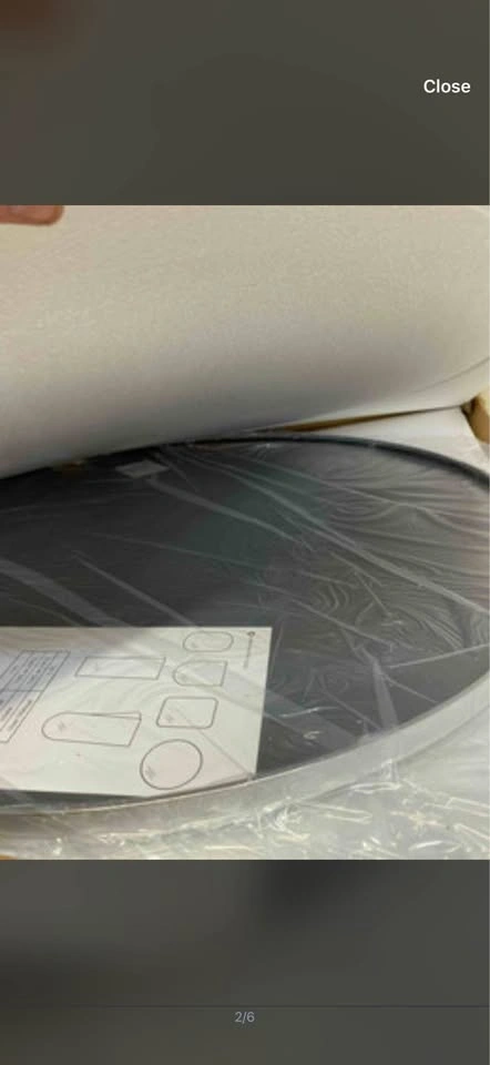 30in Round Mirror - photo 2