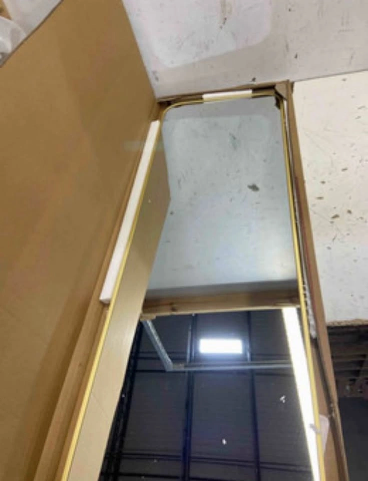 Gold Full Body Hanging Mirror - photo 2