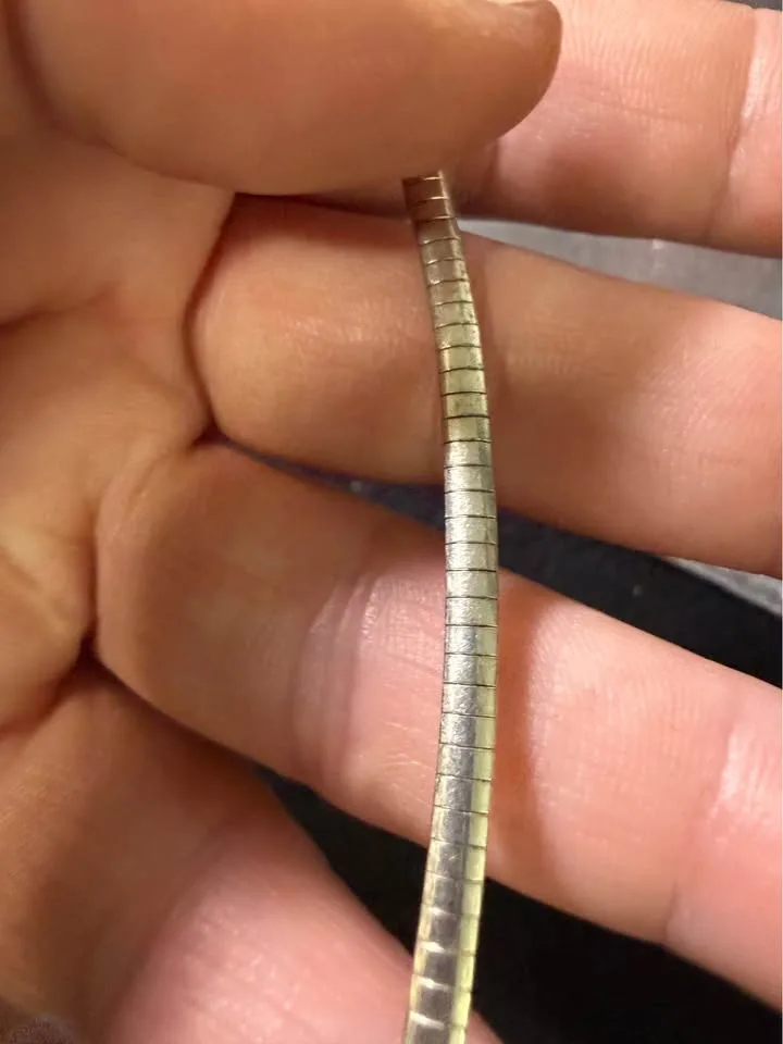 Italian Sterling Silver Snake Chain Necklace - photo 3