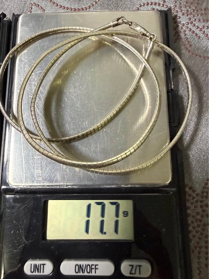 Italian Sterling Silver Snake Chain Necklace - photo 4