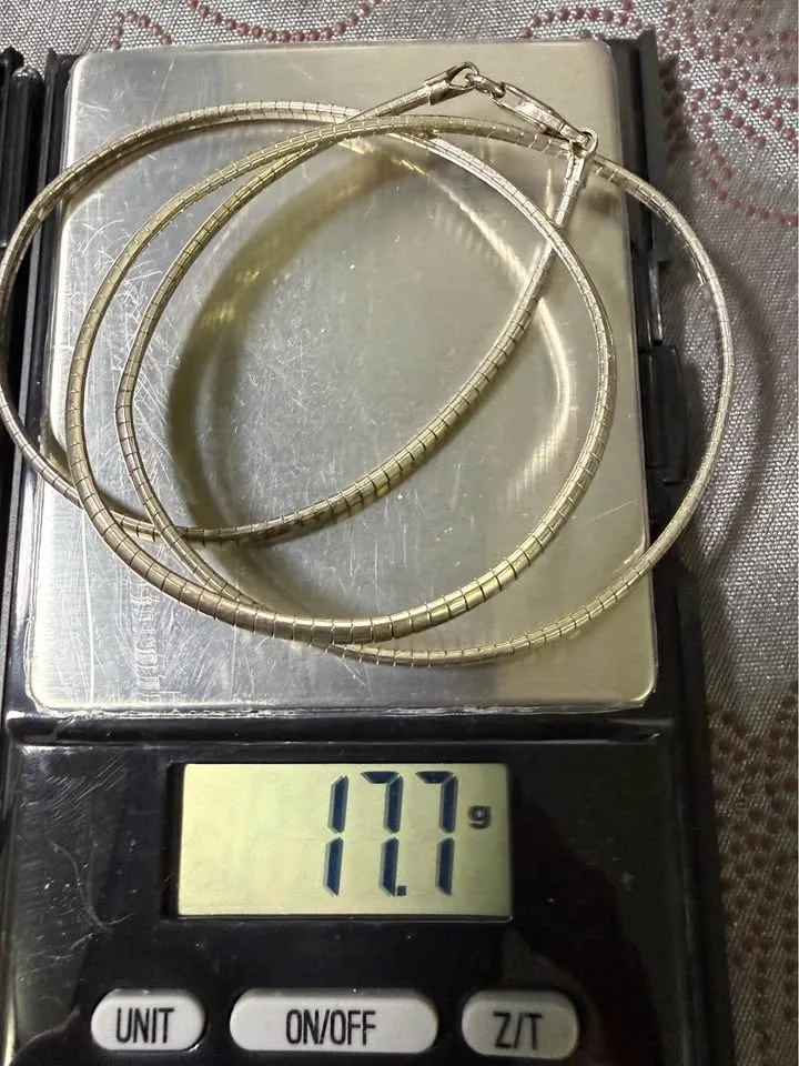 Italian Sterling Silver Snake Chain Necklace - photo 4
