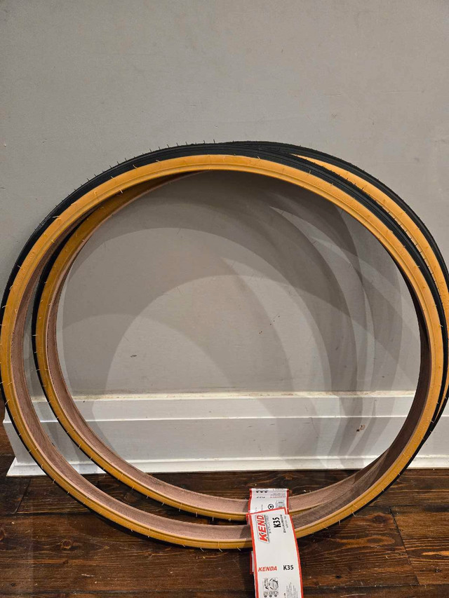 Kenda 27 x 1  1/4 Brand New Gumwall Tires