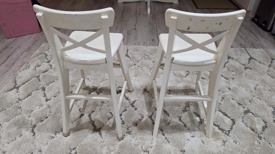 IKEA Ingolf Kids Chairs (Set of 2) – Solid Wood, Great Project o - photo 2