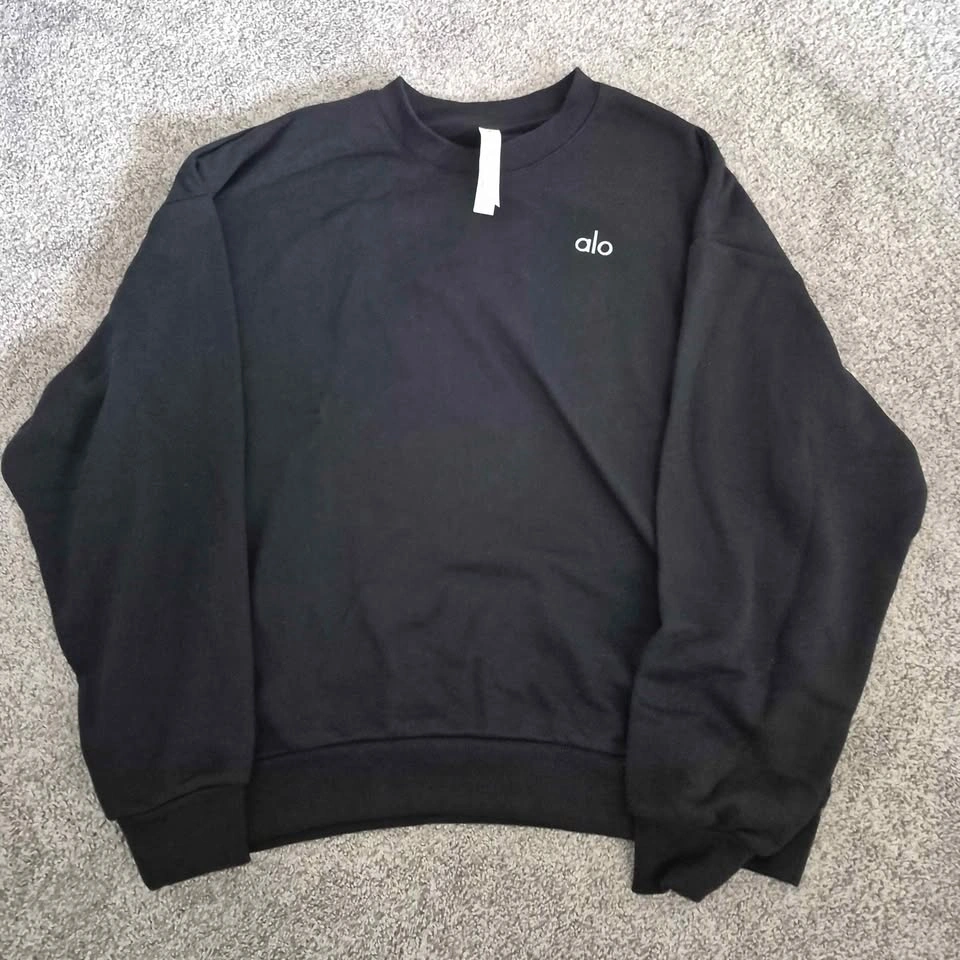 Alo Accolade Black Sweatshirt & Sweatpants Set - photo 2