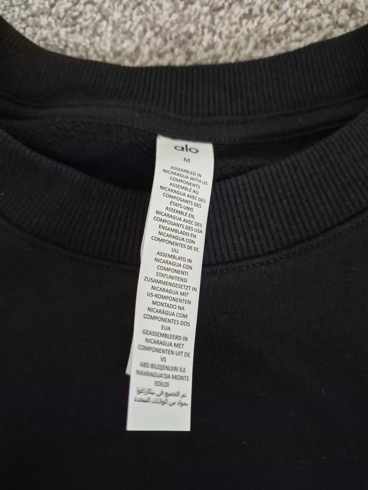 Alo Accolade Black Sweatshirt & Sweatpants Set - photo 4