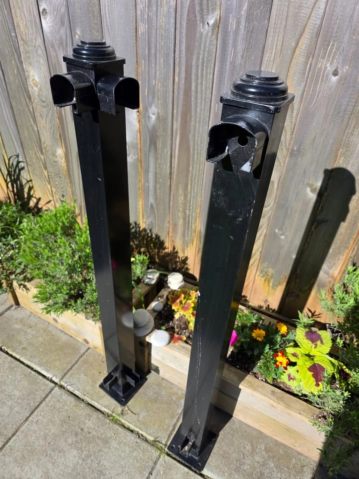 Black Aluminum Railing 2.5m - photo 3