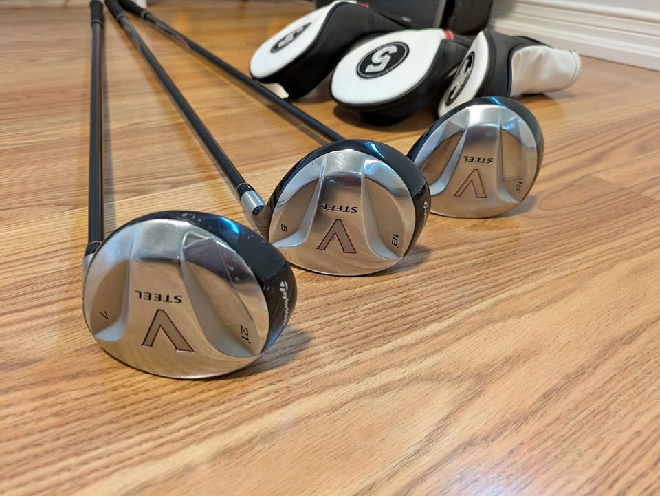 Taylormade V Steel 3/5/7 Fairway Woods