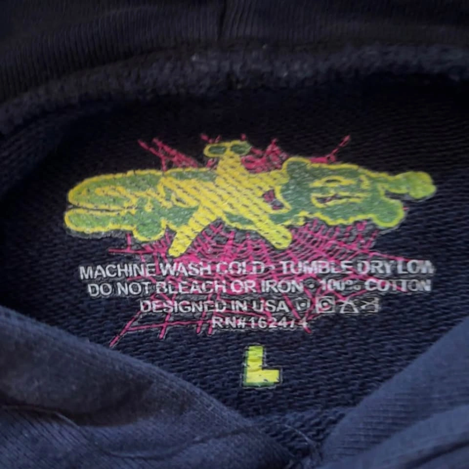 Sp5der Atlanta Hoodie Navy - photo 3