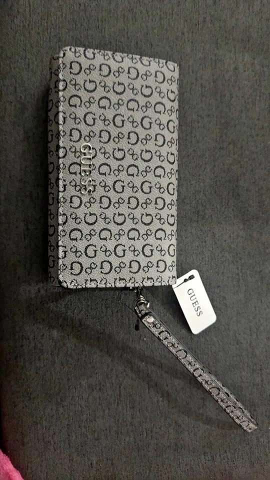 Guess Monogram Wallet Wristlet New w Tags
