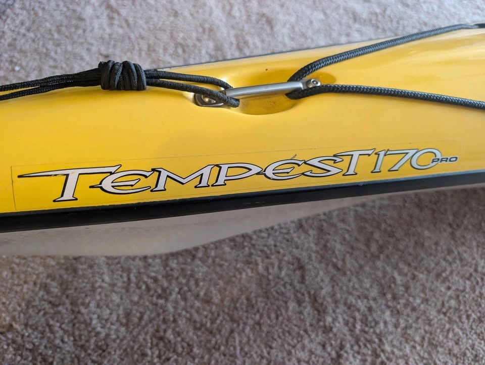 Wilderness Systems Tempest 170 Pro Yellow Fiberglass Sea Kayak - photo 4
