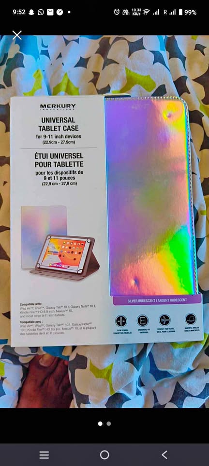 iPad 5 Generation Flip Cover 9-11 pouces Screen