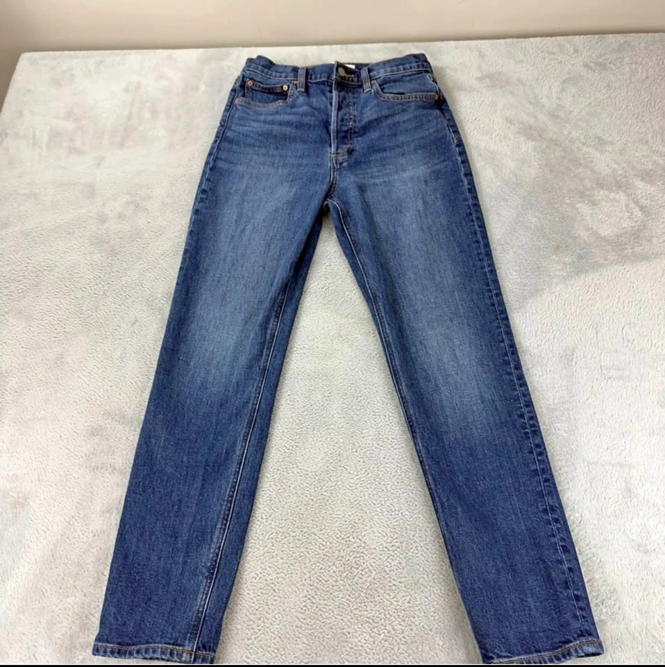 Denim Forum Yoko High Rise Slim Jeans Women's Sz 28x25