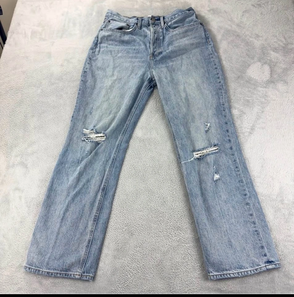 Denim Forum The Joni High Rise Loose 29L Women's Size 31x28