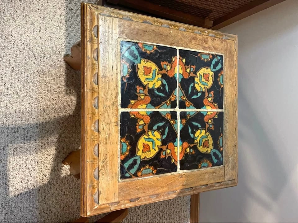 1920’s Monterey California Tile Top Table