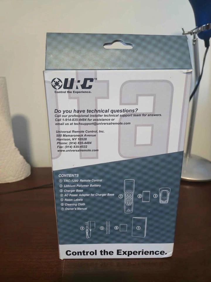 URC TRC-1280 Universal Remote - photo 2