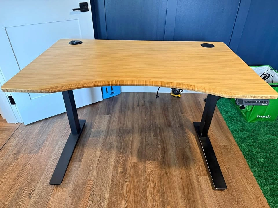 Herman Miller Jarvis Bamboo Contour Standing Desk