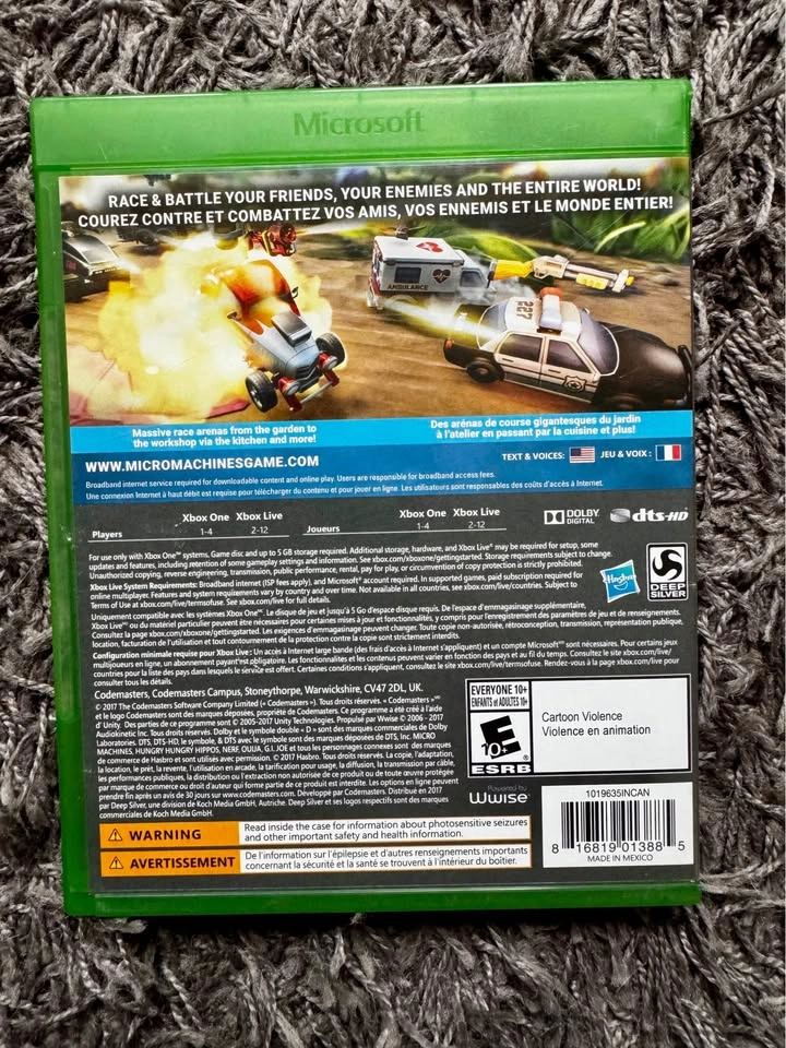 Micro Machines World Series for XBOX ONE - photo 2