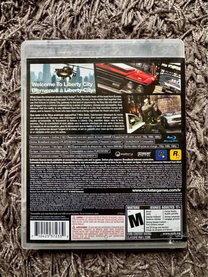 Grand Theft Auto IV for PS3 - photo 2
