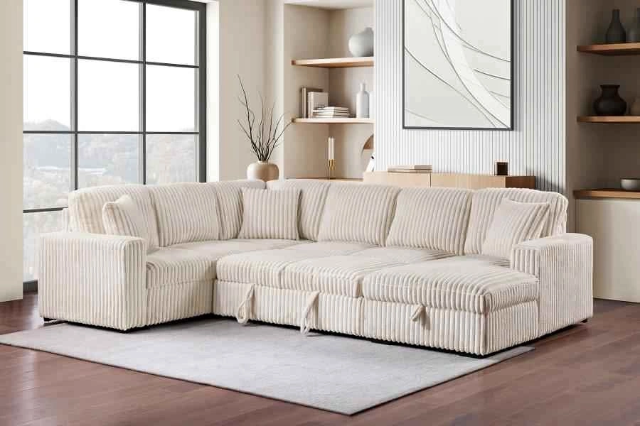 Devonshire Sleeper Sectional With Storage