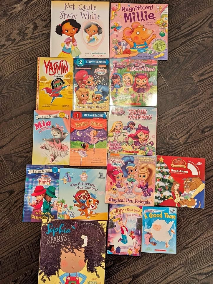 Kids Books Lot - I Can Read, Shimmer & Shine, JoJo Siwa