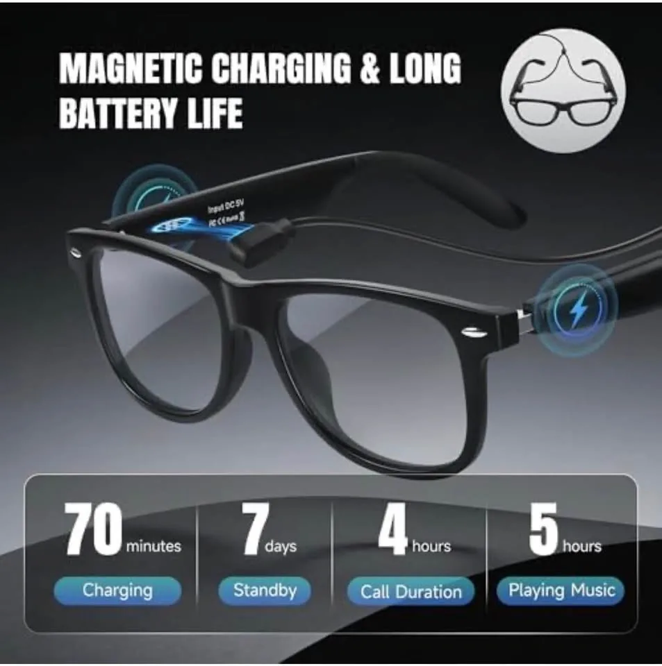 (New) Smart Glasses-Bluetooth Blue Light Glasses - photo 5