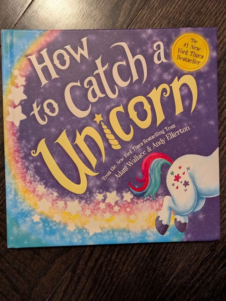 9 Kids Unicorn & Narwhal Books Lot w/ Sequins - photo 3