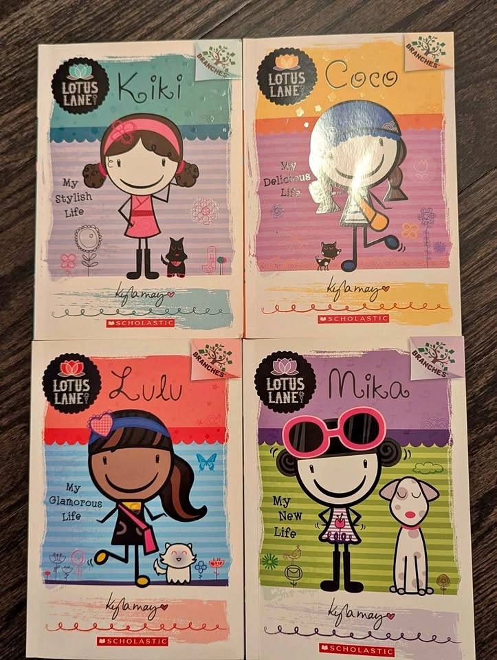 Lotus Lane Books 4 Book Set Scholastic Branches