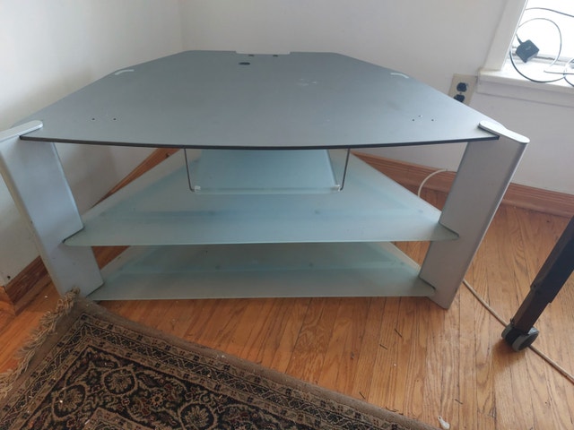 Glass/Metal TV Stands - 2 Sizes - $50 Each - photo 2