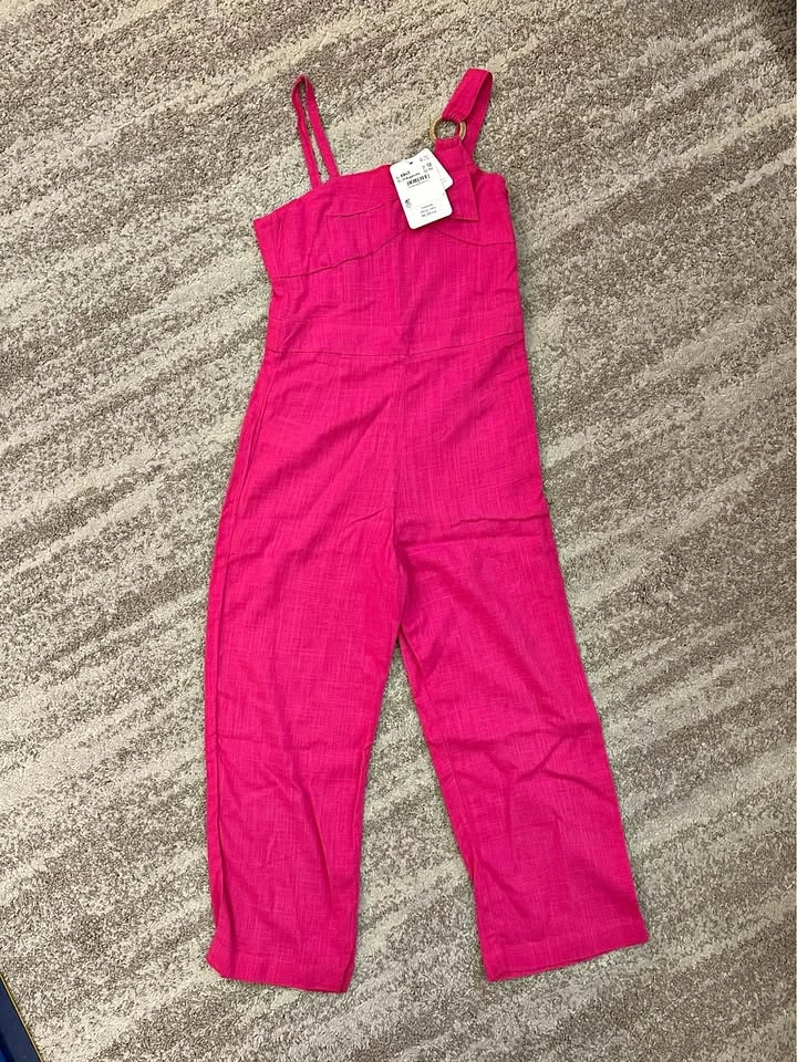 Girls Mayoral Linen Jumpsuit - BNWT