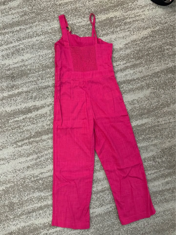 Girls Mayoral Linen Jumpsuit - BNWT - photo 3