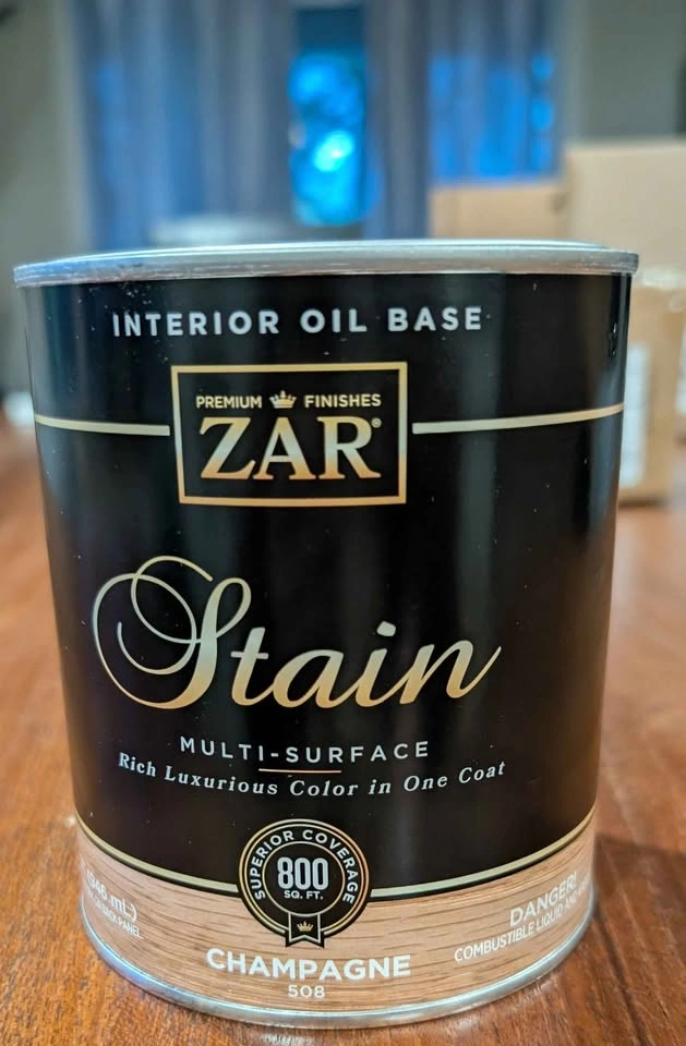 NEW ZAR Interior Oil Base Stain - Champagne - 946 mL
