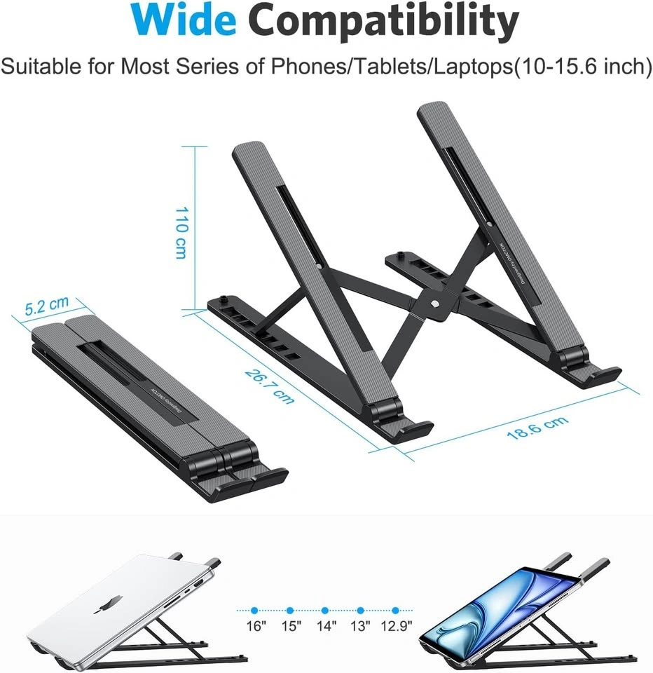 OMOTON Laptop Stand for Desk Ergonomic Adjustable - photo 3