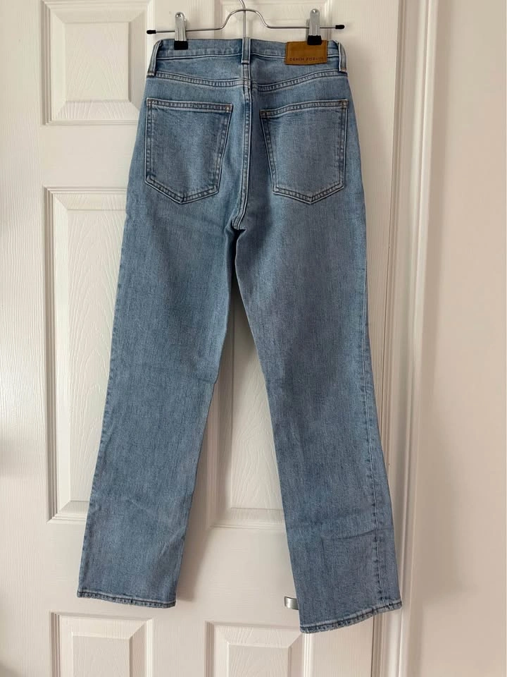 Denim Forum Arlo High Rise Straight Jeans - photo 2