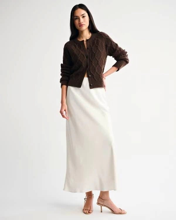 Satin Maxi Skirt