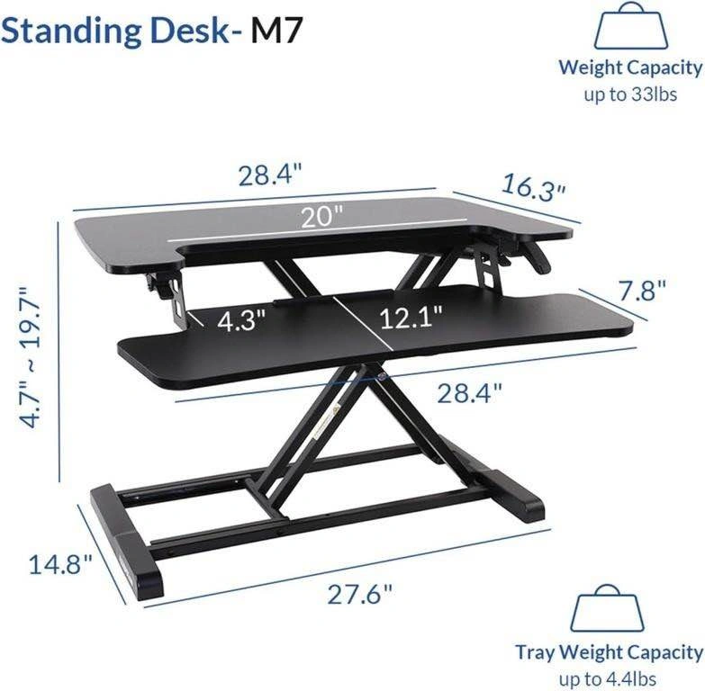 FlexiSpot M7 28" Standing Desk Converter - photo 2