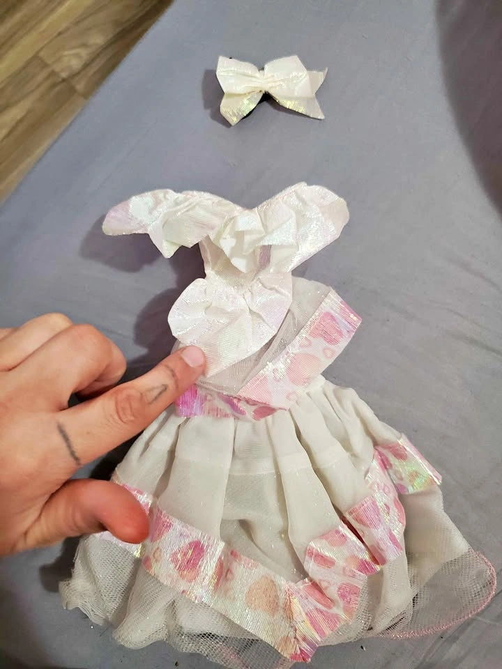 1992 Secret Hearts Barbie Dress