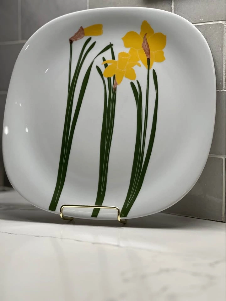 Block Langenthal "Floral Portraits" Daffodil Dinner Plate - photo 3