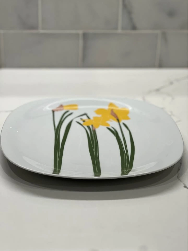 Block Langenthal "Floral Portraits" Daffodil Dinner Plate - photo 4