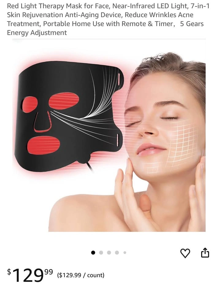 Red Light Therapy Face Mask - photo 4