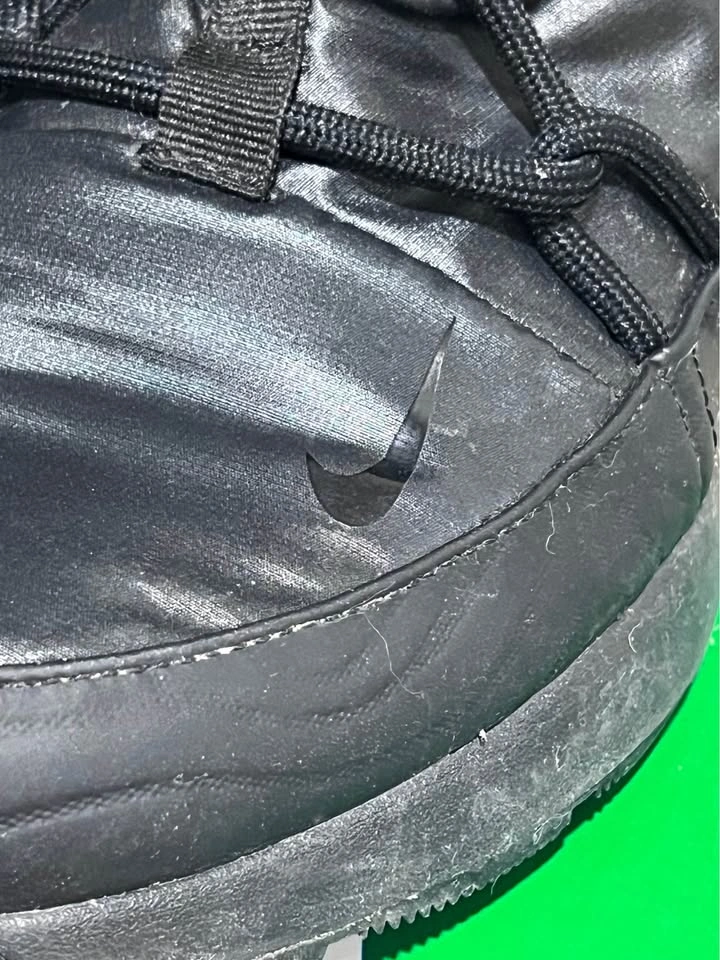 NIKE Tanjun High Rise 'Triple Black' Boots size 10W - photo 2