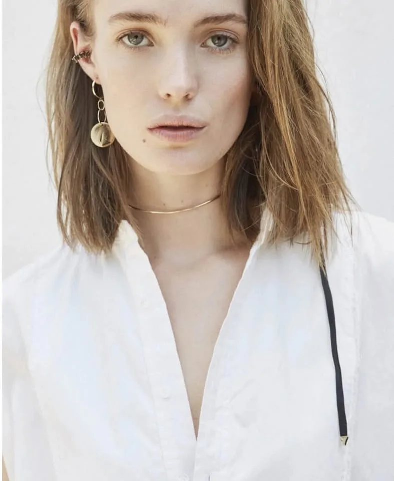 Brand new ! Set of 4, 18K gold plated Necklace & bracelet Set image indicator(5)